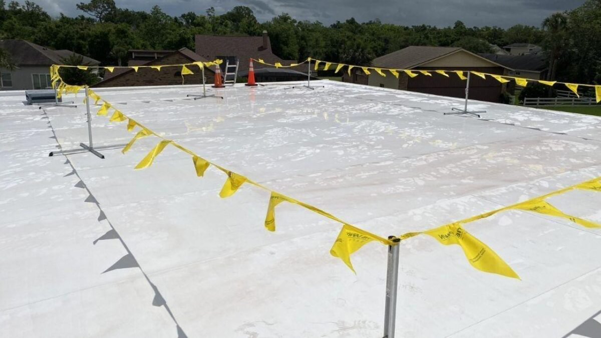 Tropical Remnant Rain Roof Damage