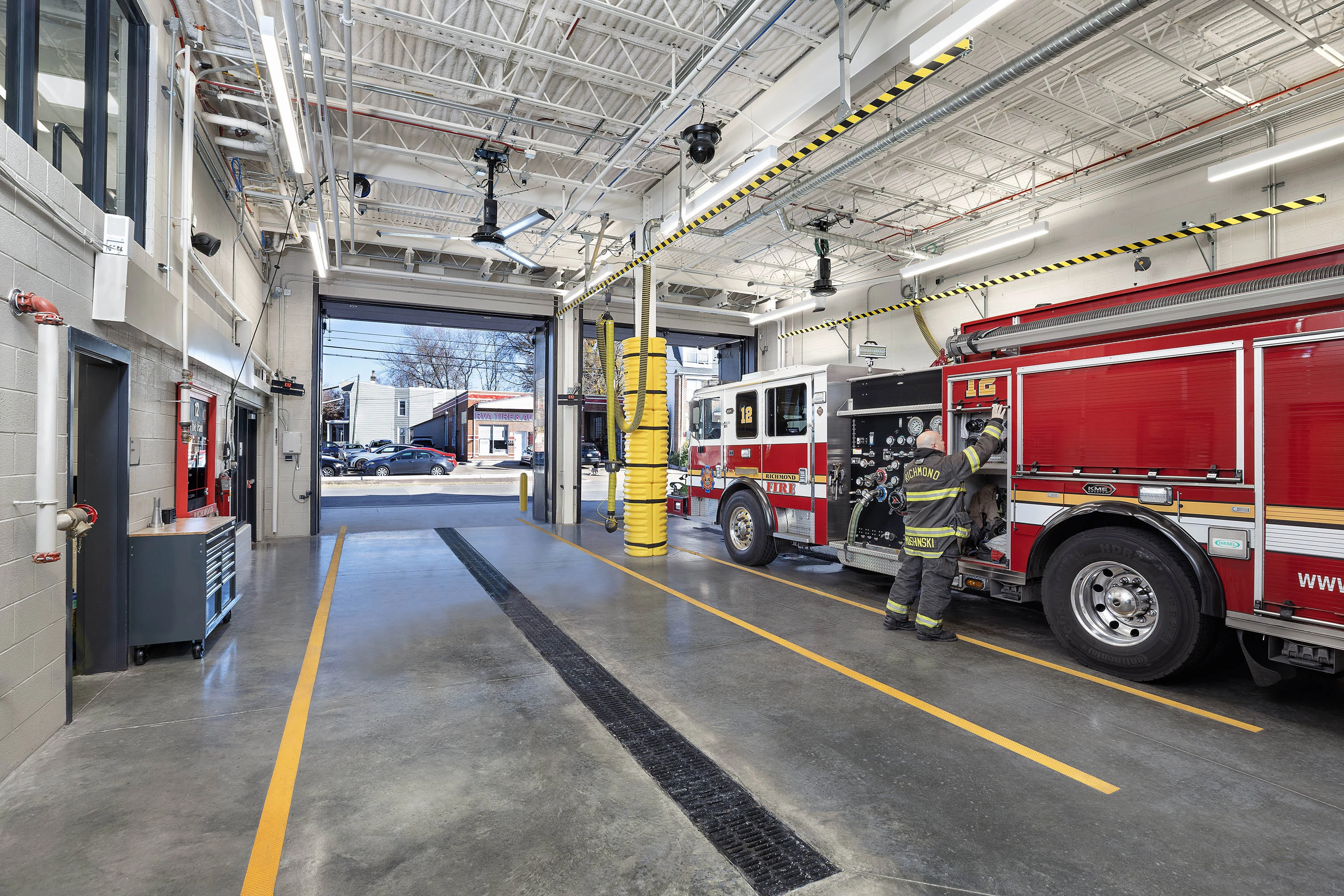 Fire Station Roofing